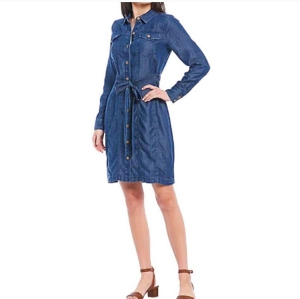 A loves A by Dillards Denim Shirt Dress